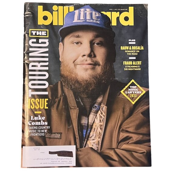 Billboard Magazine April 2023 Luke Combs The Touring Issue - Picture 1 of 2